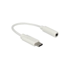 Delock 14cm White Audio Adapter - Premium Sound Quality & Versatile Connection - 4043619659135